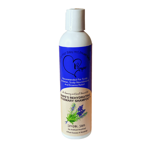 Bimpe- 100% Natural And Organic Hair Deep Cleansing Shampoo For Kids And Adults With Hair Vitamins, 8oz