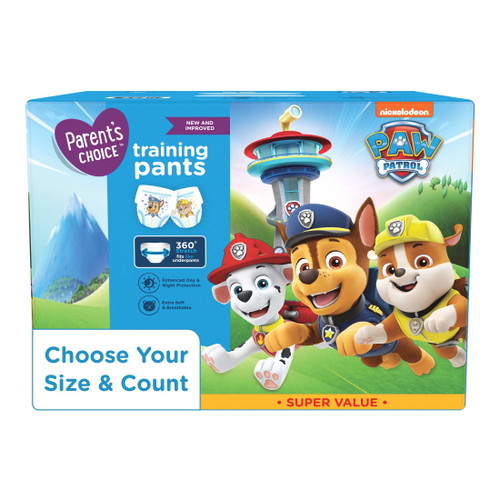 Parent's Choice Boys Training Pants (choose Your Size & Count)