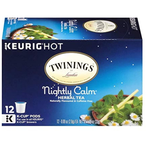 Twinings Nightly Calm K-cup, 12 Count (pack Of 2)