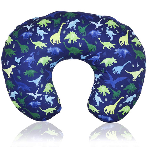 Tanofar Nursing Pillow Cover, Dinosaur Breastfeeding Pillow Slipcover For Baby Boys & Girls, Nursing Pillow Case For Newborn, Soft Fabric Fits Snug On Infant, Washable & Breathable
