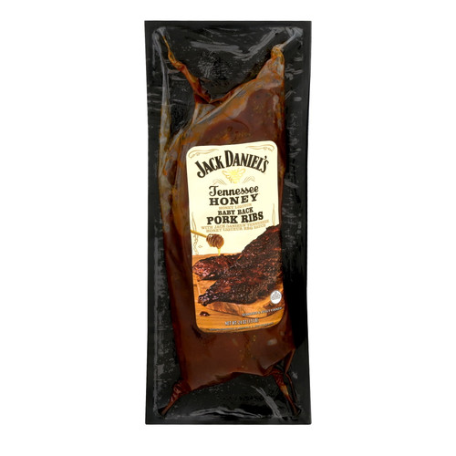 Jack Daniel's Honey Baby Back Ribs, 24 Oz, Heat And Eat