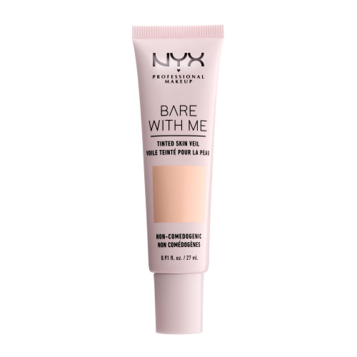 Nyx Professional Makeup Bare With Me Tinted Skin Veil, Lightweight Bb Cream, Pale Light