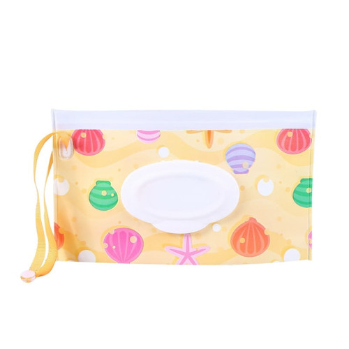 Portable Baby Wipes Container Eco-friendly Wet Wipe Pouch Dispenser Eva Case Travel Clutch Pouch Holder Reusable Refillable