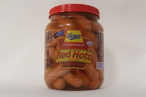 Fischer's Red Hots Sausage, 40 Oz.
