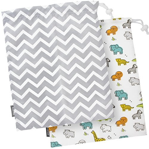 Kushies Baby On The Go Wet Bag, Large 2 Piece