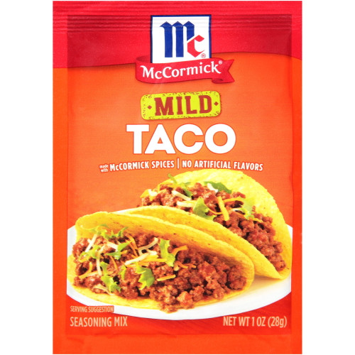 Mccormick Taco Seasoning Mix - Mild, 1 Oz