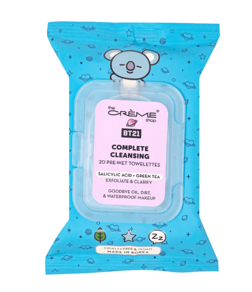 The Crème Shop | Bt21: Koya Complete Cleansing Towelettes - 2 Pcs