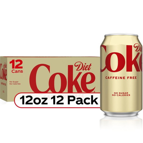 Diet Caffeine Free Coke, 12 Fl Oz, 12 Pack