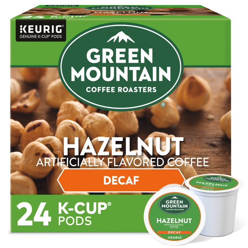 Hazelnut Decaf Coffee K-cups, 24/box | Bundle Of 5 Boxes