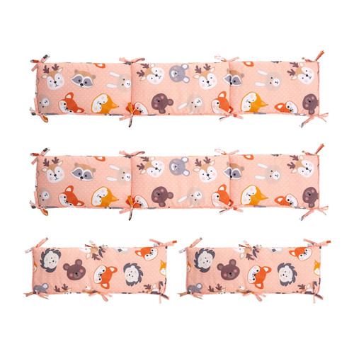 Yrtoes Home & Kitchen Crib Bed Fence Soft Bag Stitching Bed Bed Surround Breathable Cotton Anti-collision Baby Bed Surround Kit