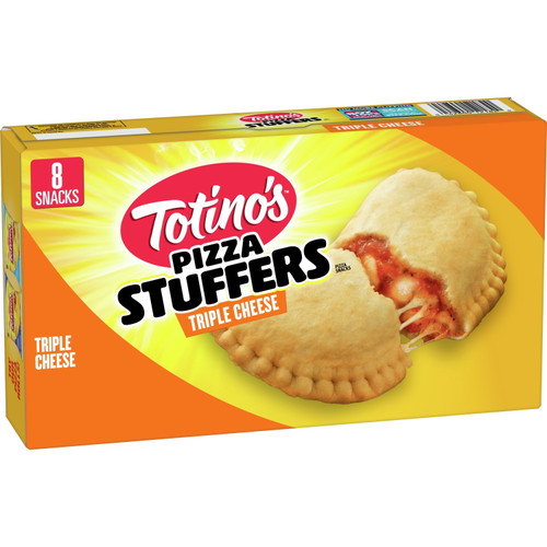 Totino's Triple Cheese Pizza Stuffers, 8 Pizza Snacks, 28.2 Oz