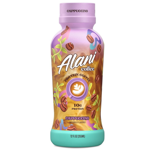 Alani Nu Protein Coffee, Cappuccino, 12oz
