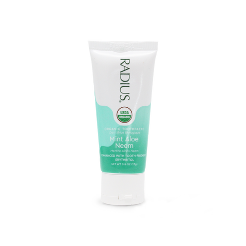 Travel/trial-size Usda Organic Mint Aloe Neem Toothpaste