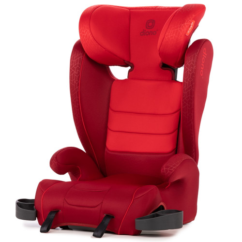Diono Monterey Xt Latch 2-in-1 Expandable Booster Car Seat, Red