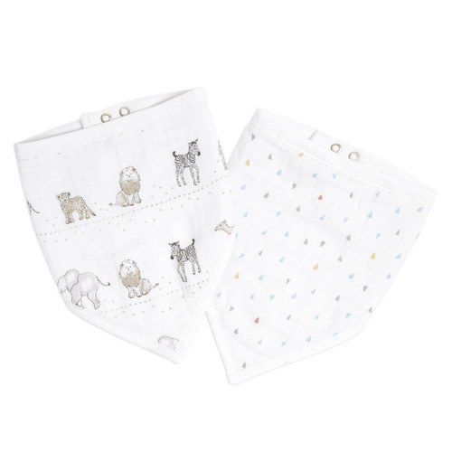 Aden + Anais Essentials, Bandana Bibs, Sunshine 2-pack