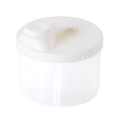 Tureclos Baby Milk Powder Storage Box Container Snacks Sealed Packaging Dispenser Kitchen Travelling Accessories Fruit Seasoning Beige