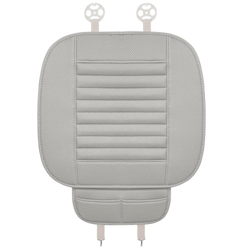 Otoez Pu Leather Car Front Seat Covers Breathable Cushion Protector Mat Pad，universal Fit For Car Truck Van Suv