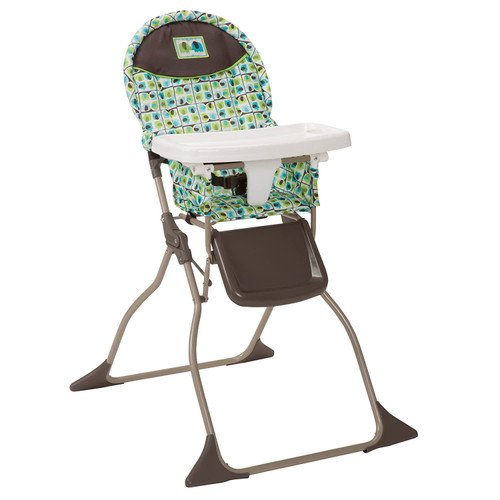 Simple Fold High Chair With 3-position Tray (elephant Squares)