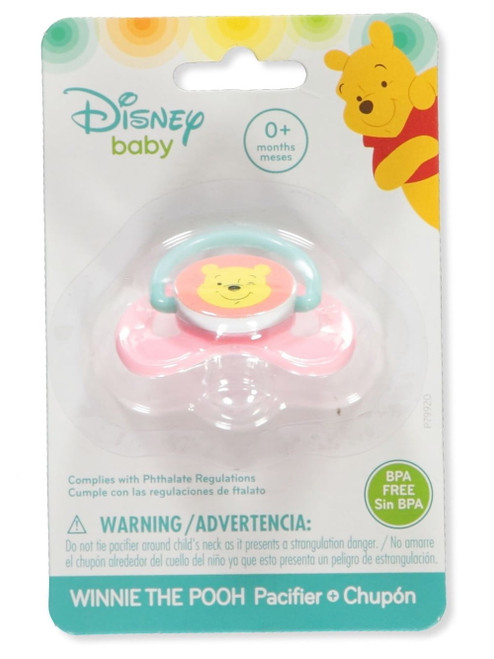 Disney Winnie The Pooh Pacifier - Pink, One Size