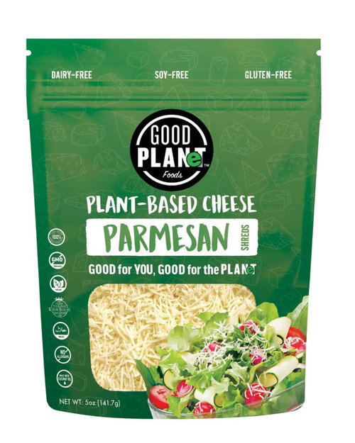 (7 Pack)good Planet Vegan Parmesan Shreds, 5 Oz.