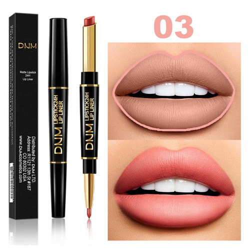 Herrnalsie 12 Colors Lip Liner And Lipstick|chestnut Dark Red Matte Matt Mat Pens Lipstick 24h And With Lip Liner Makeup Set For Mature Women Long Lasting Labiales Mate 24 Hours Long Lasting