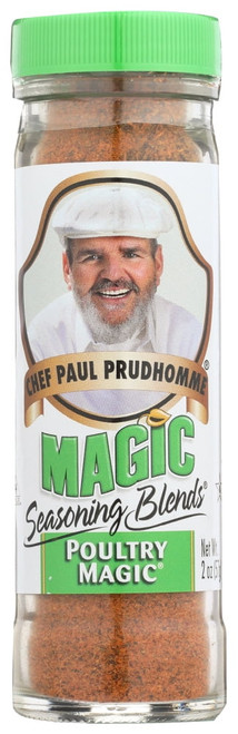 Magic Seasonings Chef Paul Prudhommes Magic Seasoning Blends Poultry Magic, 2 Oz