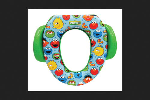 Sesame Street 4908323 Sesame Street Best Pals Round Soft Childs Toilet Seat