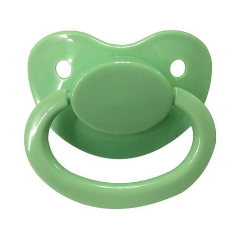 Akoada Adult Jumbo Pacifier Size Dummy For Adult Baby Silicone Pacifier(green)