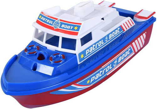 Pool Warship Toy Boat Bath Toys - Children’s Toy Boat，warship Cruise Toy In Bath Tub, Gift For Kids Pool Toy (red)