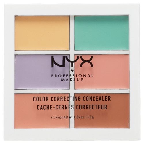 Nyx Professional Makeup Conceal, Correct, Contour Palette, Universal Color Correcting
