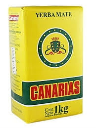 Canarias Yerba Mate - Loose Leaf- Pure Yerba Mate Leaves-balanced- 100 % Natural Product-no Preservatives Or Chemicals- 1 Kg/2.2 Lb