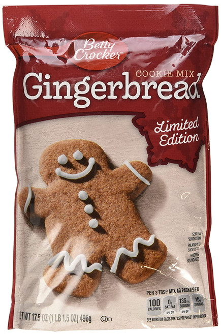 Betty Crocker Gingerbread Cookie Mix 17.5 Oz (pack Of 2)