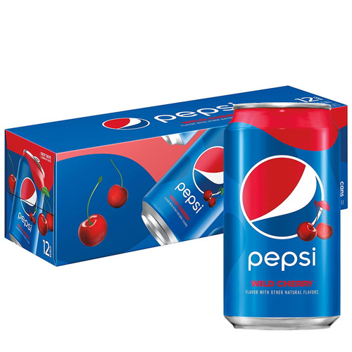 Pepsi Cola Wild Cherry Soda 12oz Cans (pack Of 36)