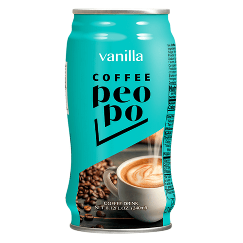 Peo Po Vanilla Coffee Drink 8.12 Fl Oz (240 Ml)