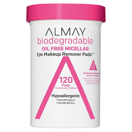 Almay Biodegradable Oil Free Micellar Eye Makeup Remover Pads