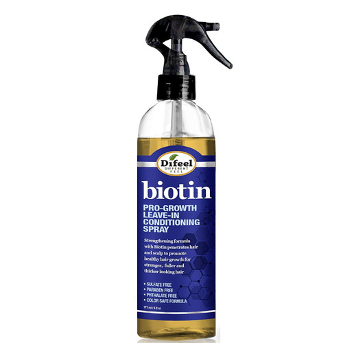Difeel Pro-growth Biotin Leave In Conditioning Spray 6 Oz. - Hair Loss Leave In Treatment