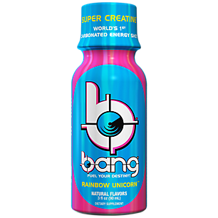 Vpx (vital Pharmaceuticals) Bang Shot  Rainbow Unicorn, Carbonated Energy Shot, 3 Fl Oz. (12 Drinks)