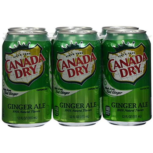 Canada Dry Ginger Ale, 6pk, 12 Oz