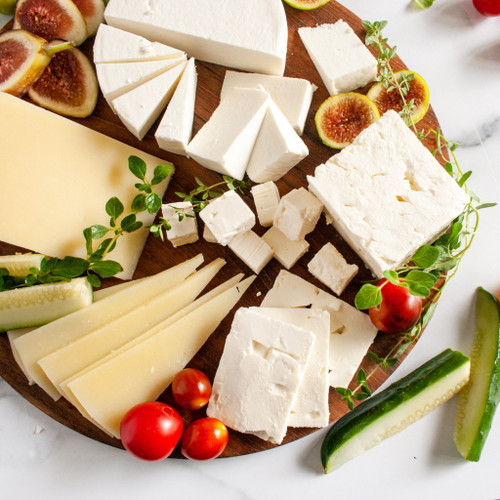 Igourmet Authentic Barrel-aged Greek Feta Cheese  - 2lb Club Cut (2 Pound)