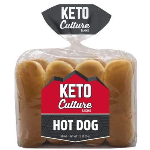 Keto Hot Dog Buns 8 Ct By Rovkeav Baking Made In Usa