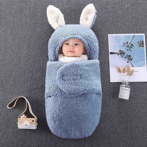 Juebong Black Friday Deals 2022! Infant Baby Boys Girls Baby Swaddle Blanket Wrap Cute Newborn Sleeping Bear Soft Wearable Swaddling Receiving Plush Blanket