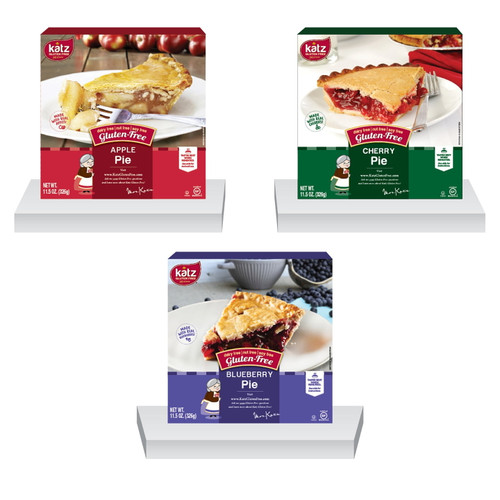Katz Gluten Free Pies | Gluten Free, Dairy Free, Nut Free, Soy Free, Kosher |  Ounce Each)