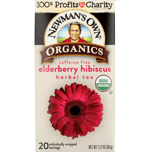 Newman's Own Organics Elderberry Hibiscus Tea 20 Bag(s)