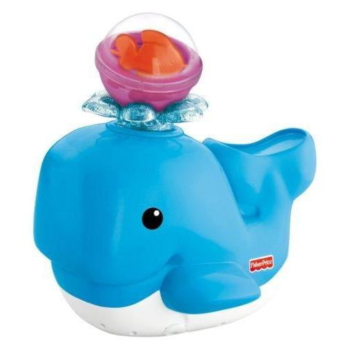 Fisher-price Brilliant Basics Spray 'n Lights Bath Whale
