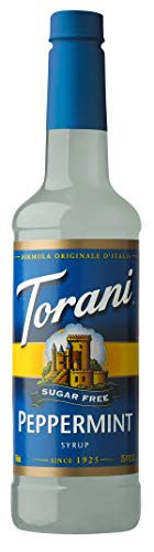 Torani Sugar Free Peppermint Syrup, 750 Ml