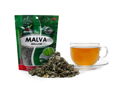 Hanan Peruvian Secrets Malva| 100% Natural Mallow | 1.06oz / 30g | Aids In Prevention Of Gastric Disorders, Ulcers, And Constipation| Promotes Good Digestion (1 Pack)