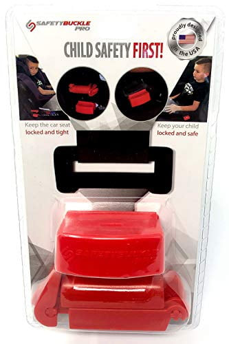 Safety Buckle Pro Seatbelt Lock And Seat Belt Locking Clip - Keep Children In Car Seat Locked And Tight , Stop Kids With Special Needs From Unbuckle - Strong Abs Plastic Buckle Guard , Unive