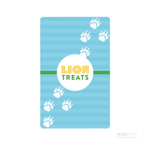 Jungle Safari Adventure Birthday Hershey´s Miniatures Mini Candy Bar Wrappers, 36-pack