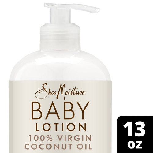 Sheamoisture 100% Virgin Coconut Oil Baby Lotion Nourish, 13 Oz