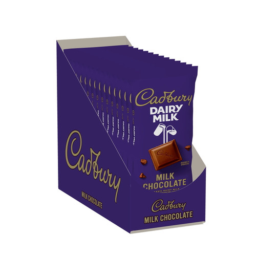 Cadbury, Dairy Milk Milk Chocolate Candy, Bulk Individually Wrapped, 3.5 Oz, Bars (14 Count)